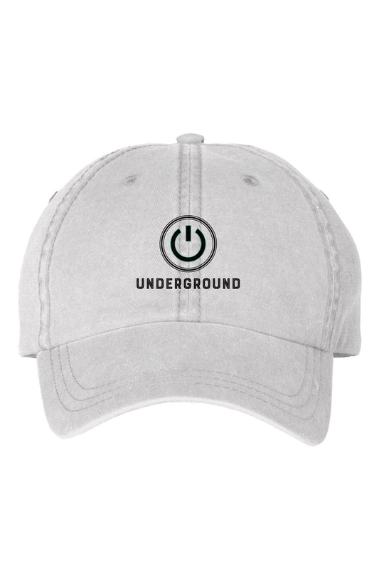 Underground Baseball Cap - White