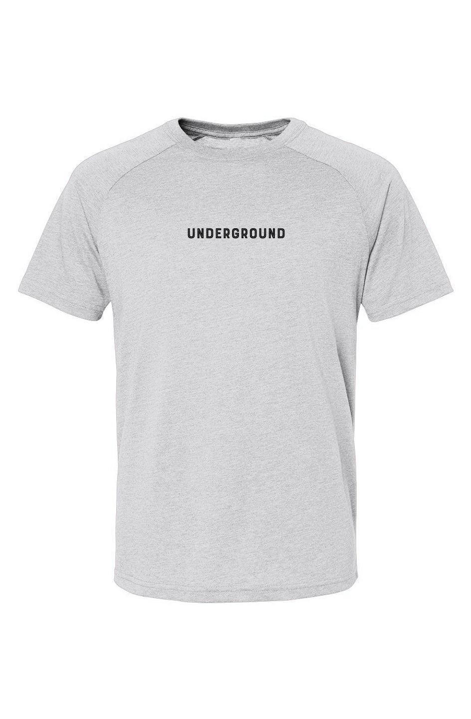 Underground Raglan Tee - Heather White