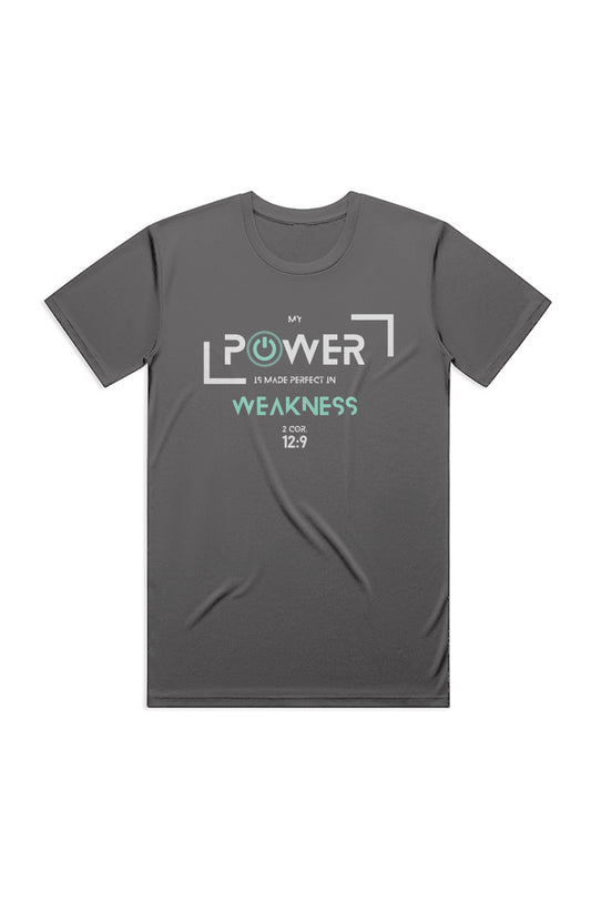 Underground My Power Performance Tee - Asphalt