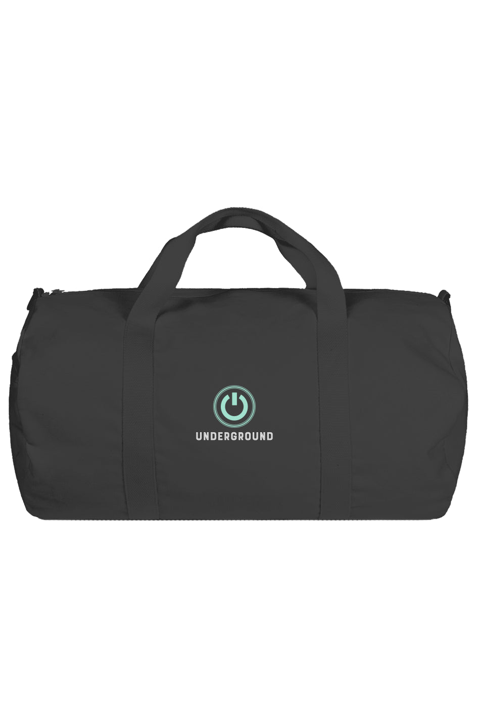 Underground Canvas Duffel Bag - Black