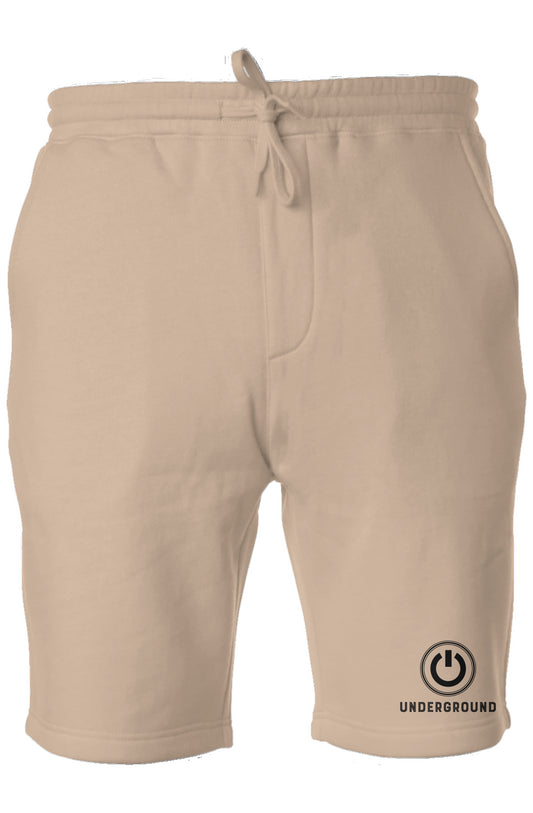 Premium Underground Fleece Shorts - Sandstone