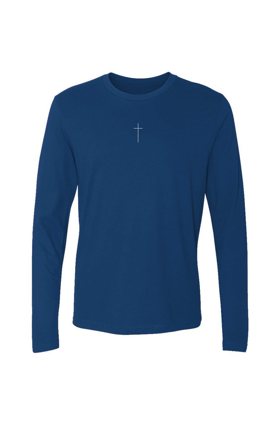 Men's Underground Clean Long-Sleeve Crew - Royal Blue