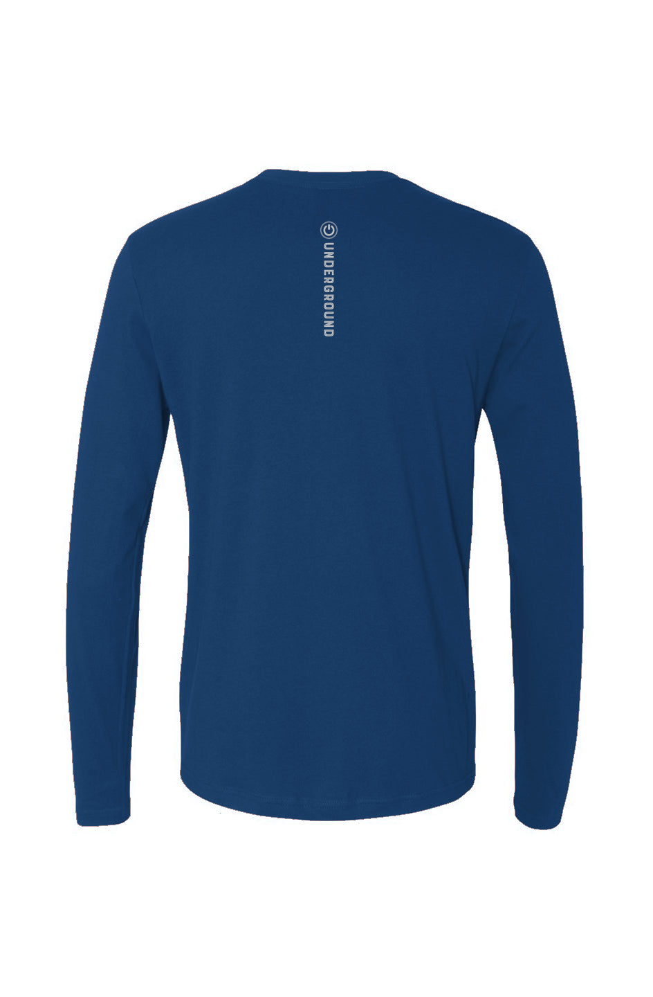 Men's Underground Clean Long-Sleeve Crew - Royal Blue