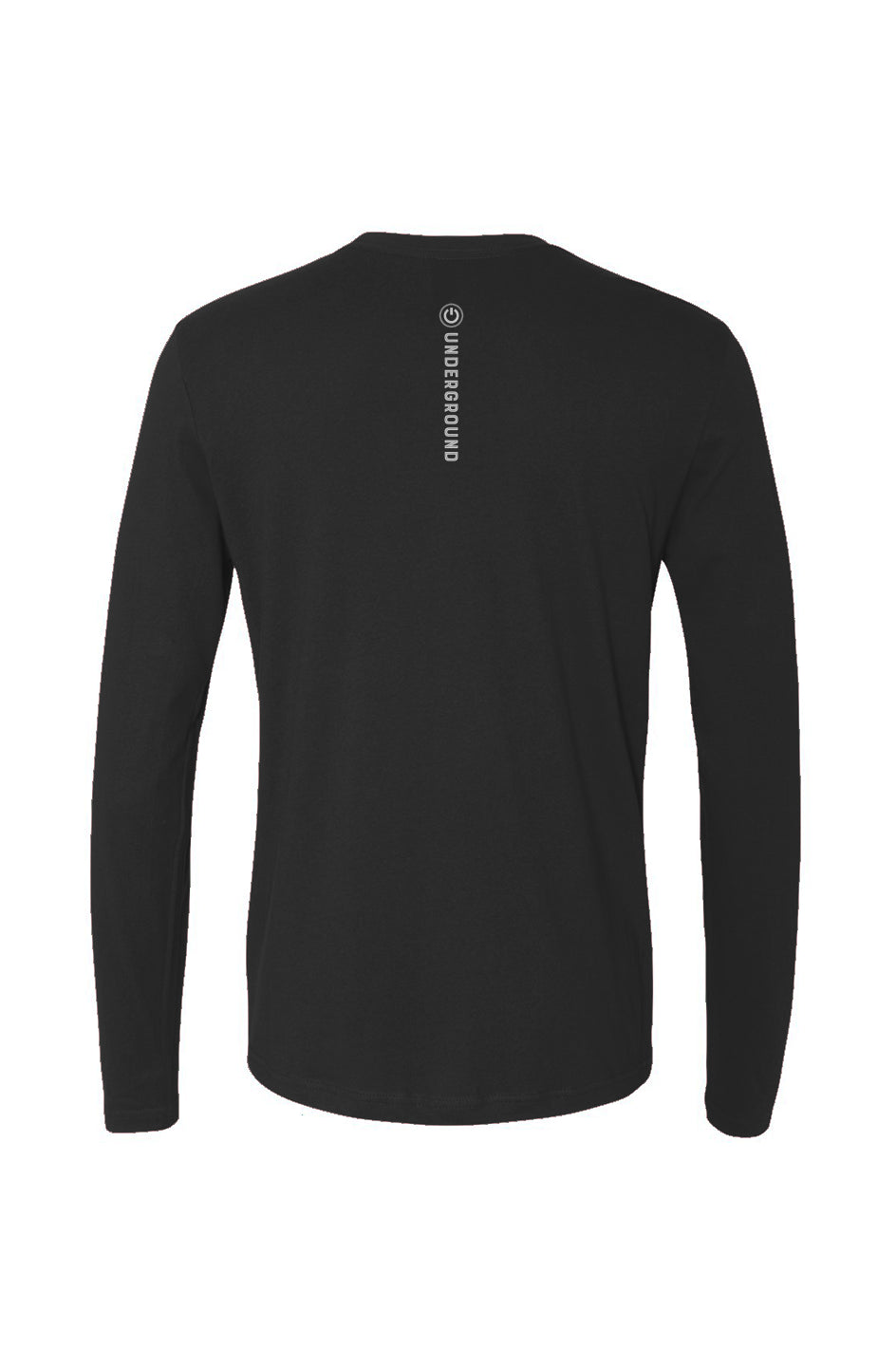 Men's Underground Clean Long-Sleeve Crew - Black