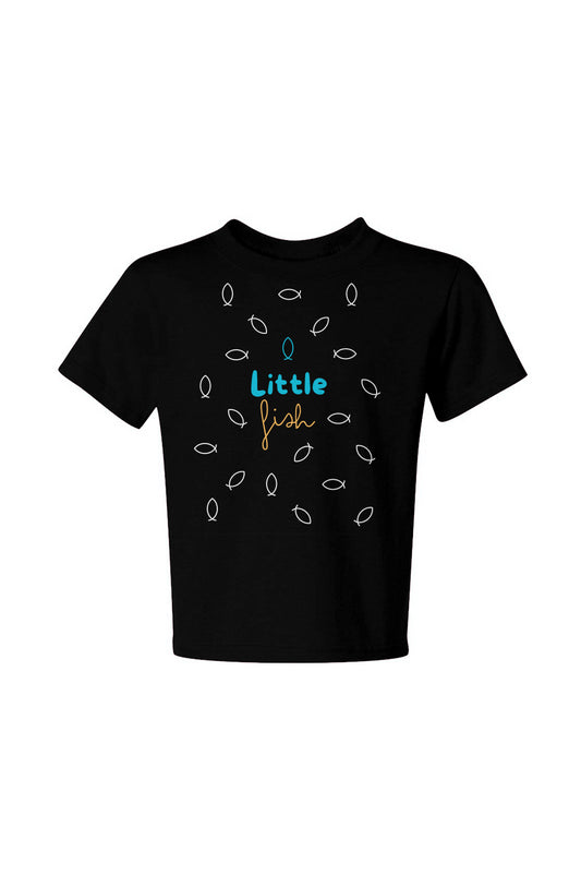 "Little Fish" Youth T-Shirt - Black