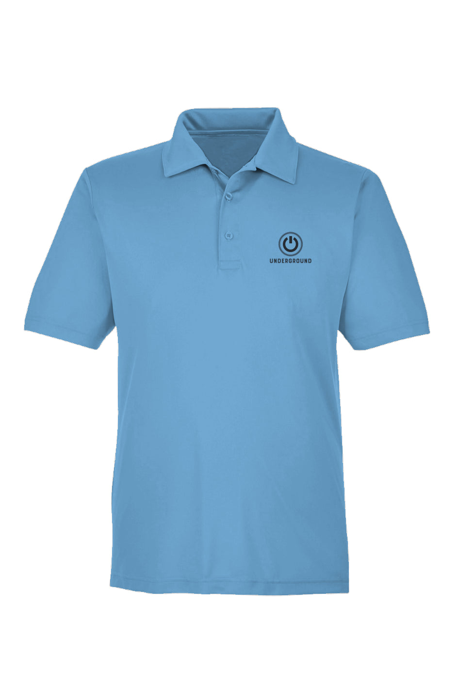 Underground Lightweight Performance Sport Polo - Light Blue