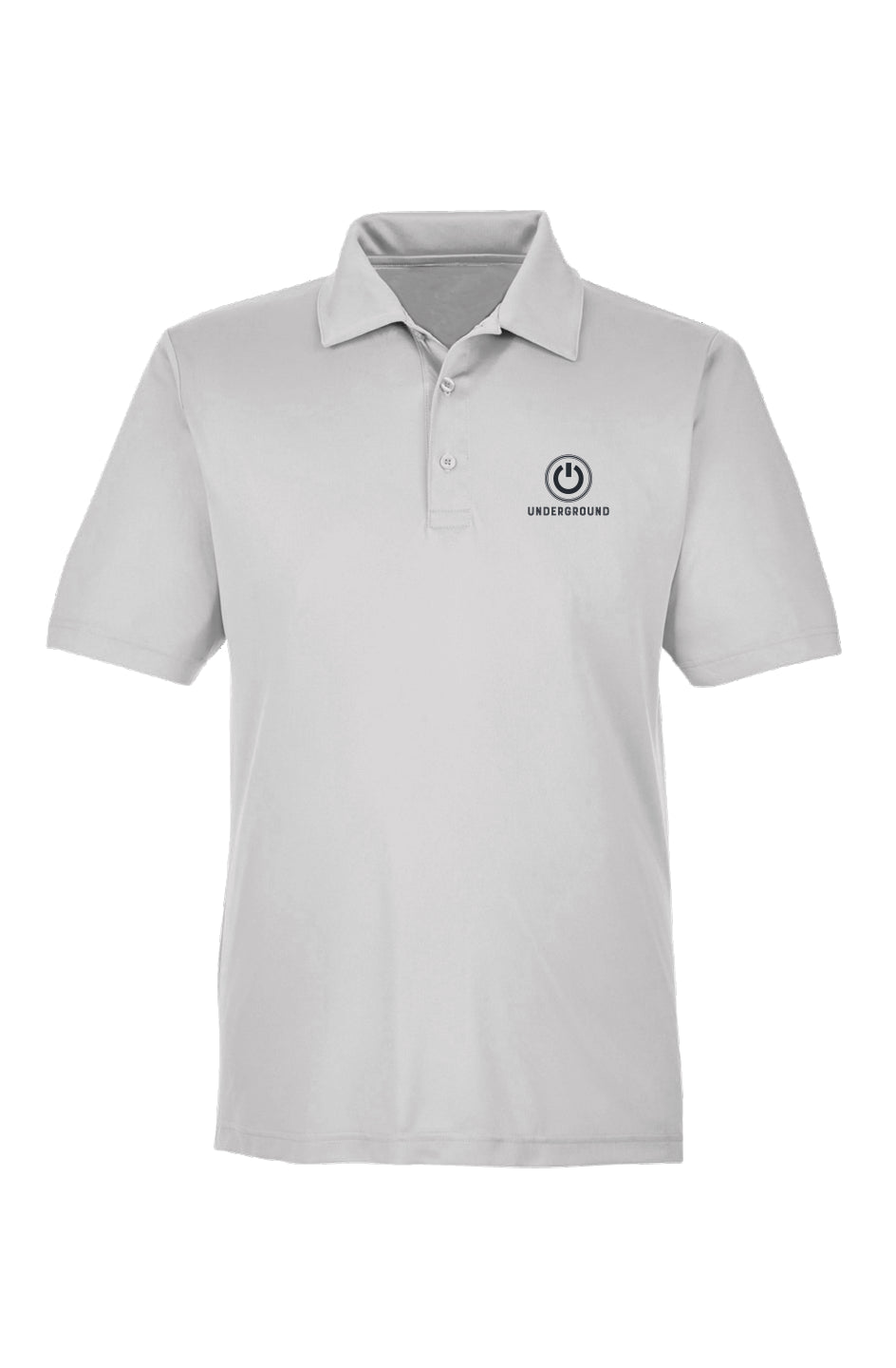 Underground Lightweight Performance Sport Polo - White