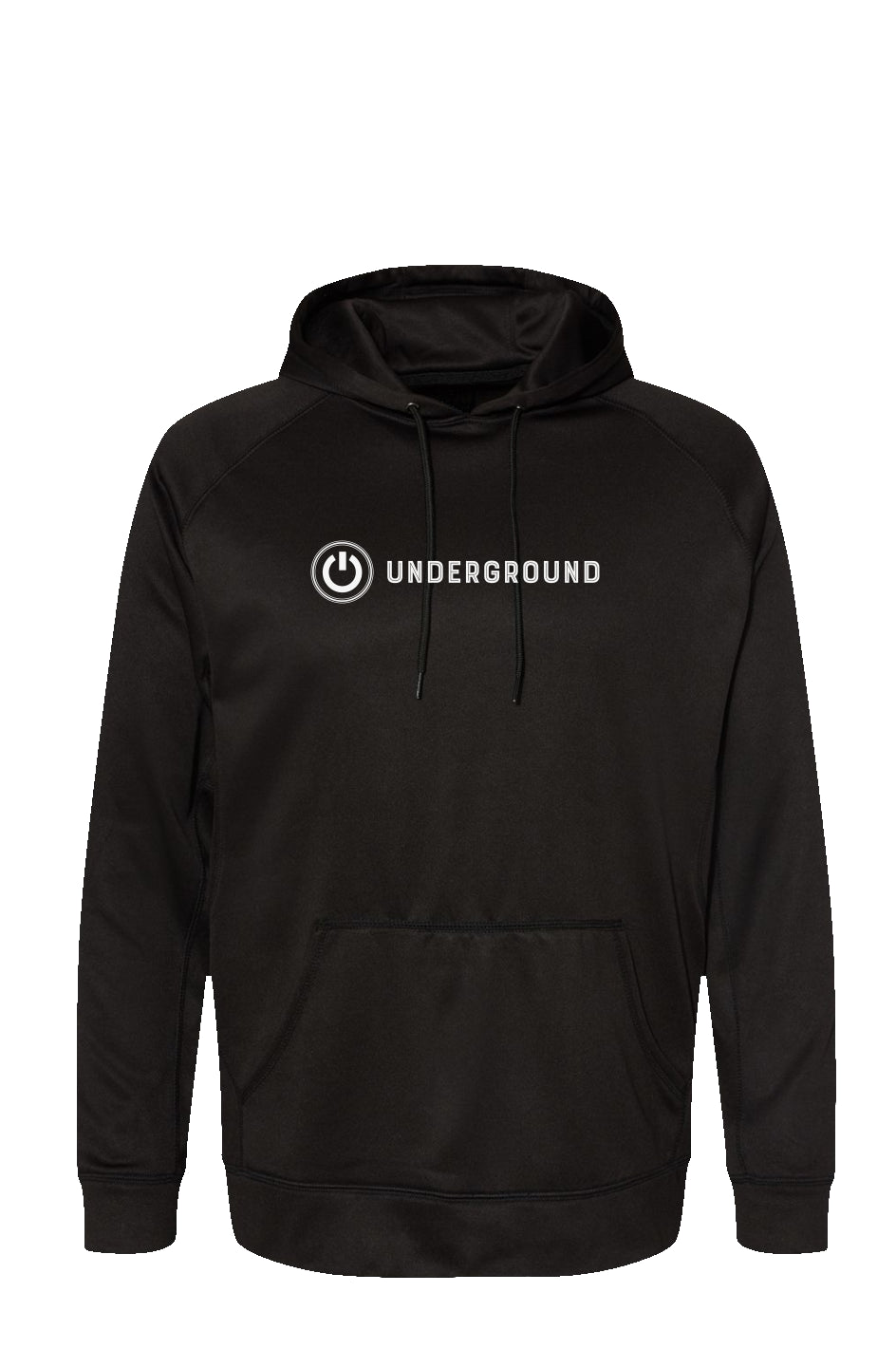 Underground Performance Raglan Sweatshirt - Black/White