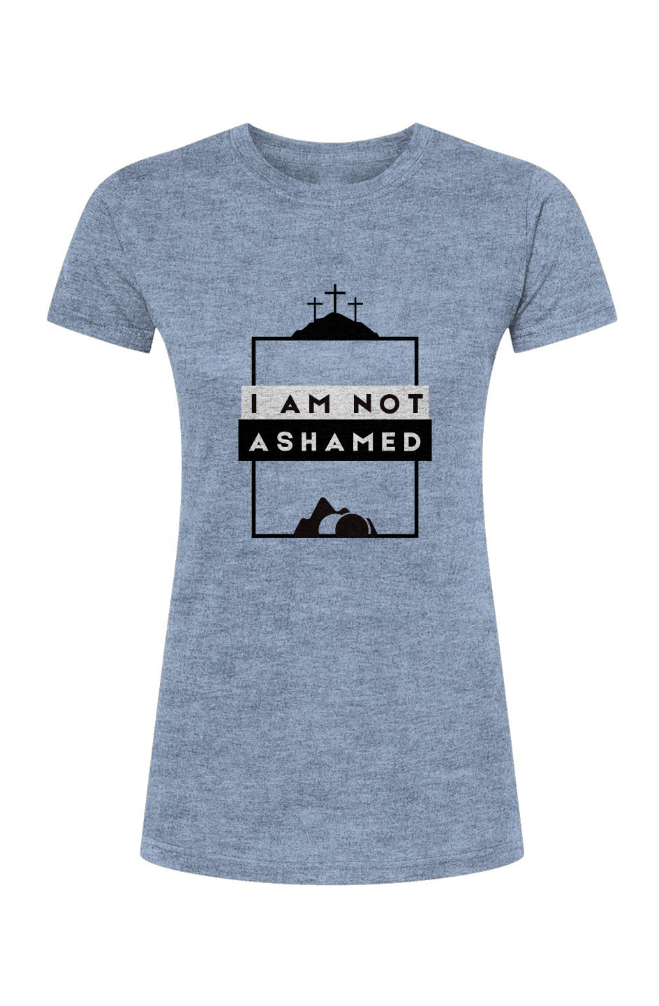 Not Ashamed of the Dead & Risen Jesus - Women's T-Shirt