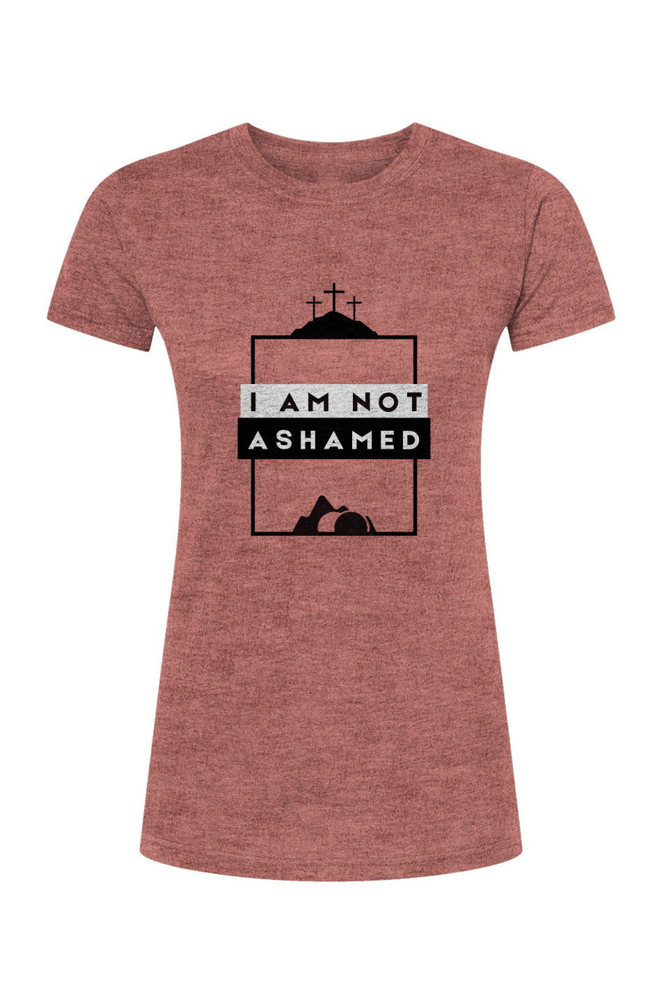 Not Ashamed of the Dead & Risen Jesus - Women's T-Shirt