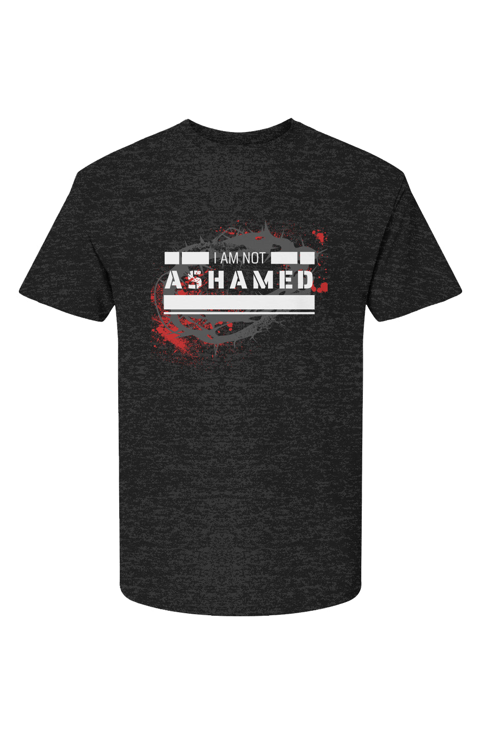 I Am Not Ashamed of His Sacrifice - Black T-Shirt