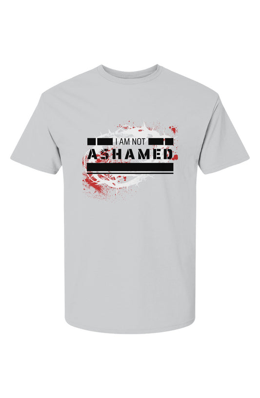 I Am Not Ashamed of His Sacrifice - Grey T-Shirt